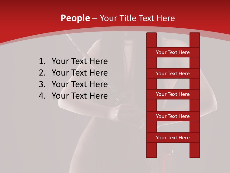 Hand Naked Nude PowerPoint Template