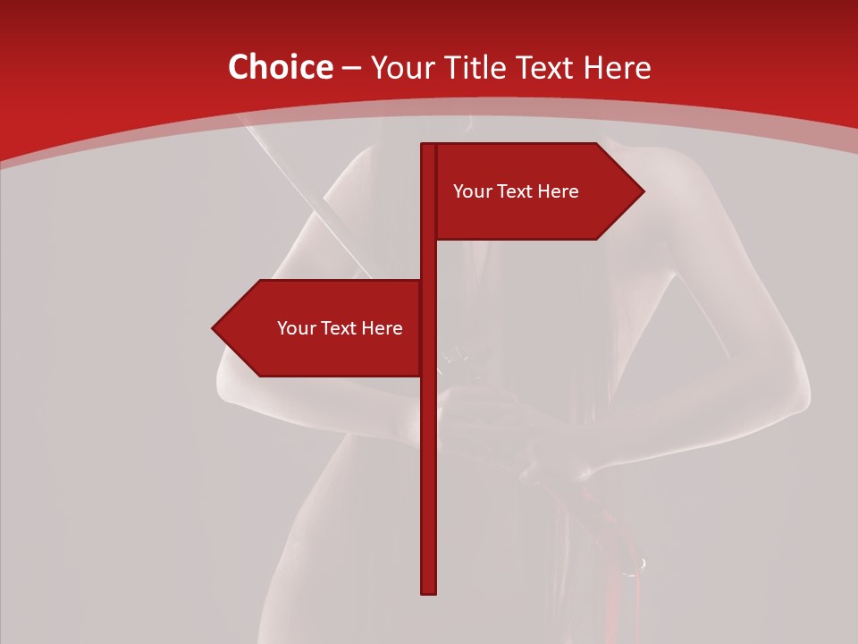 Hand Naked Nude PowerPoint Template