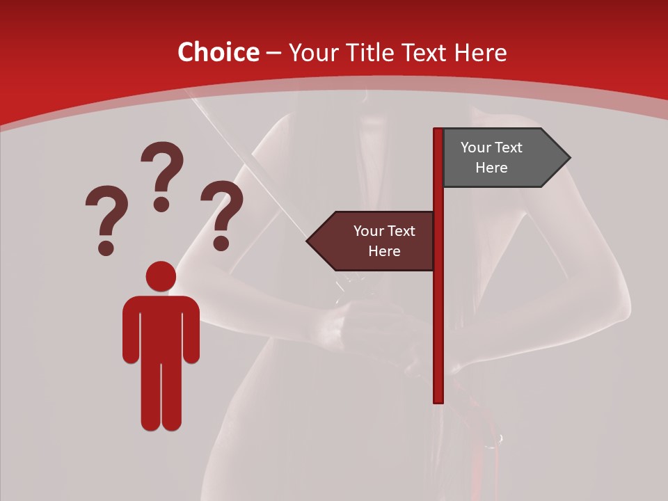 Hand Naked Nude PowerPoint Template