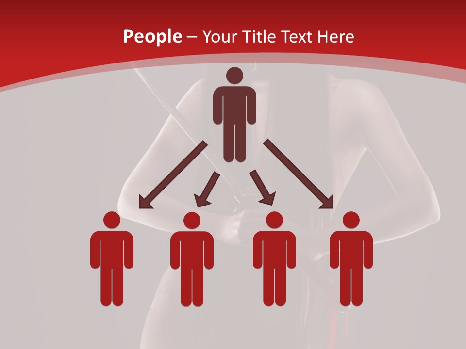 Hand Naked Nude PowerPoint Template