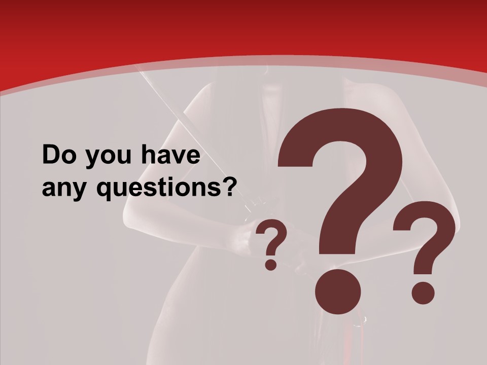 Hand Naked Nude PowerPoint Template