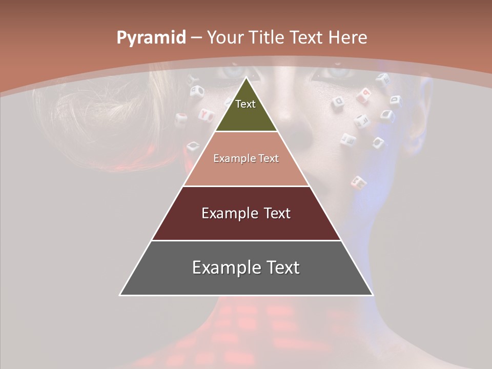 Model Attractive Light PowerPoint Template