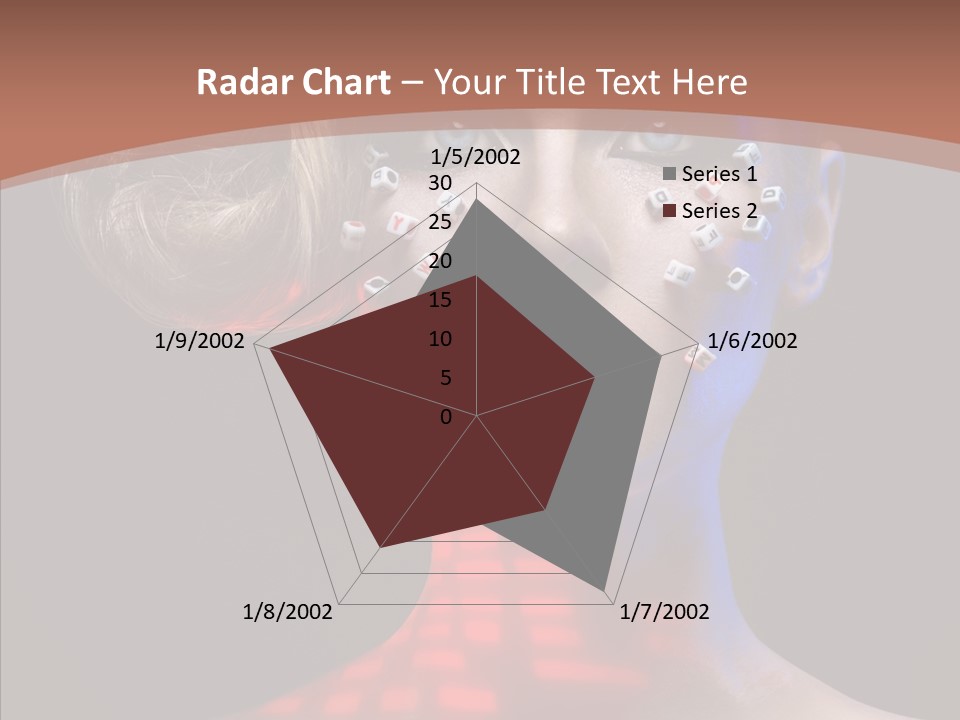 Model Attractive Light PowerPoint Template