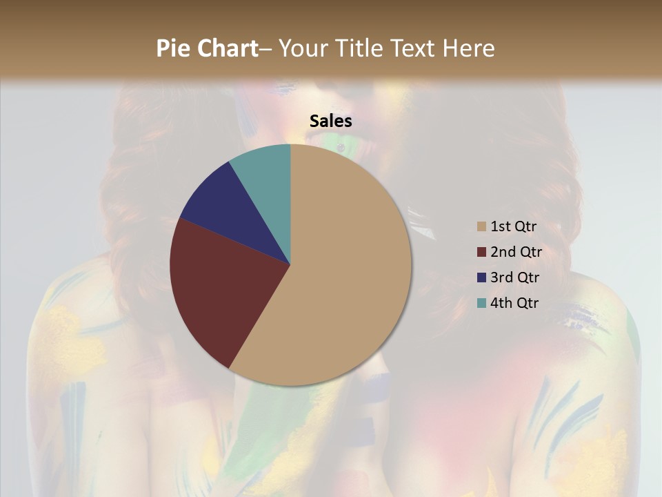 Hair Body Art Body PowerPoint Template