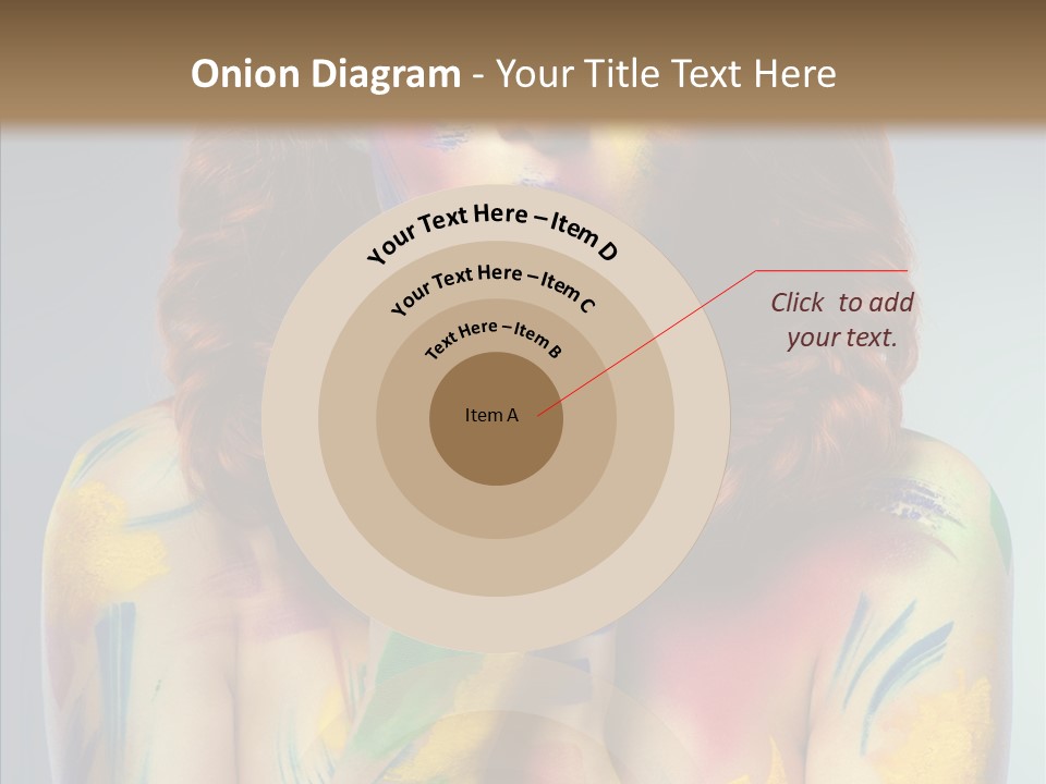 Hair Body Art Body PowerPoint Template