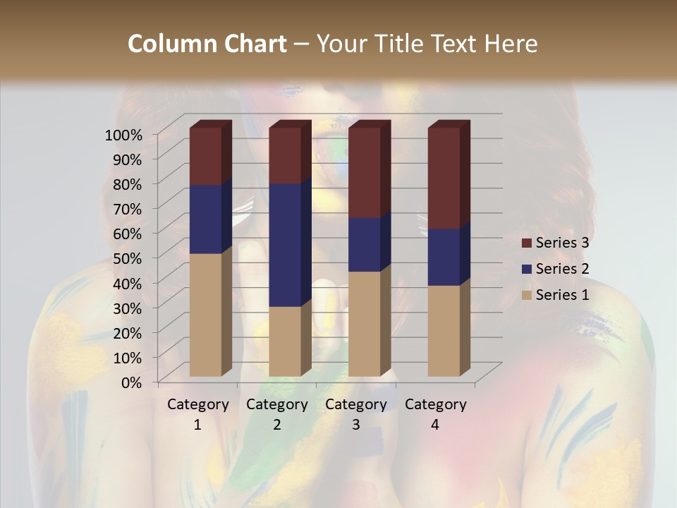 Hair Body Art Body PowerPoint Template