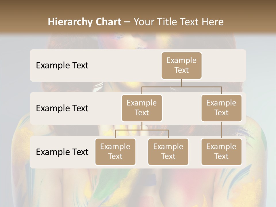 Hair Body Art Body PowerPoint Template