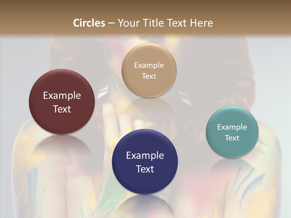 Hair Body Art Body PowerPoint Template