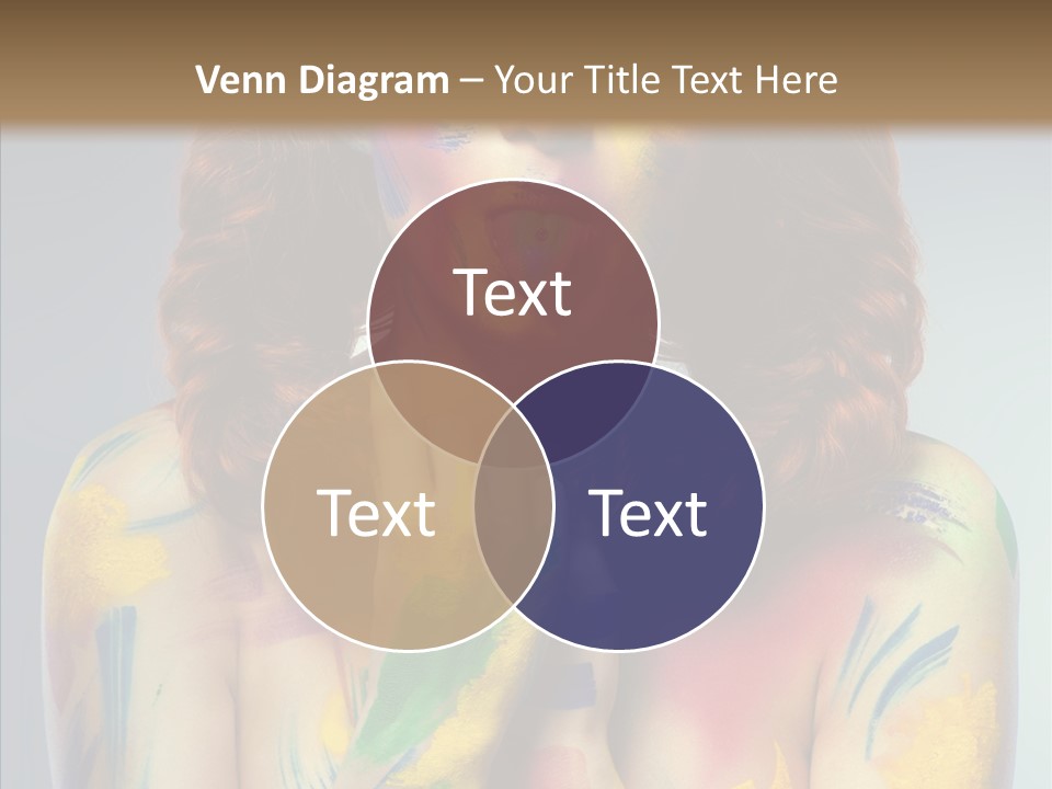 Hair Body Art Body PowerPoint Template