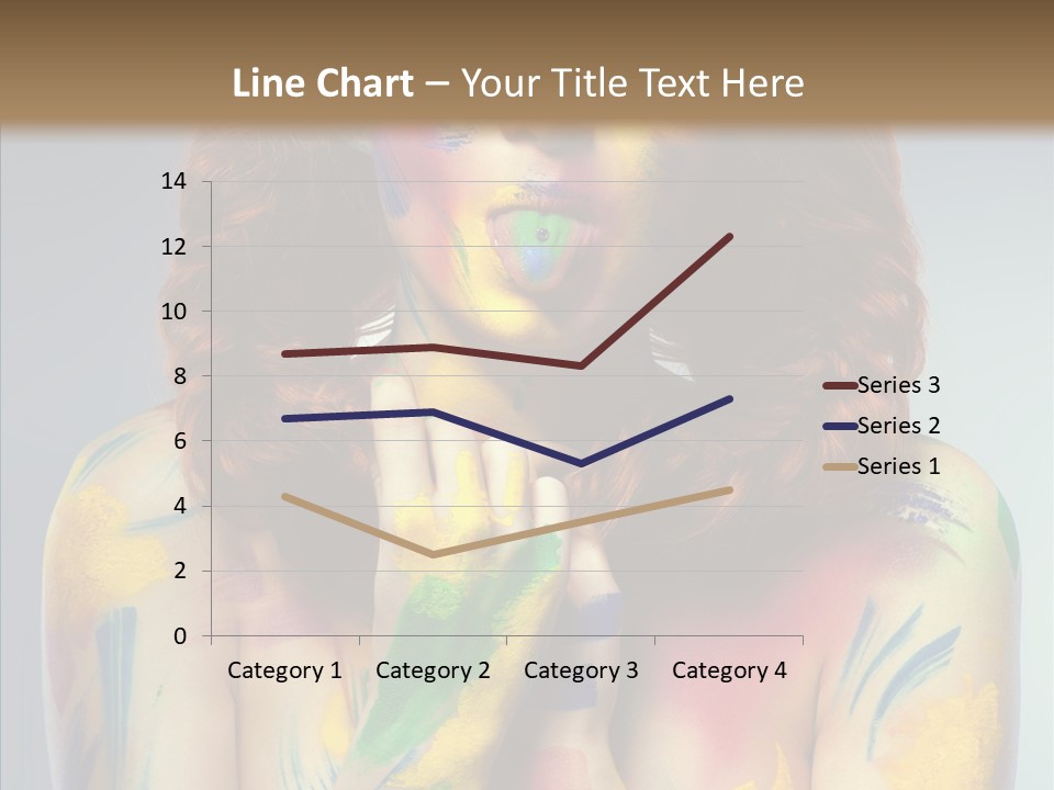 Hair Body Art Body PowerPoint Template