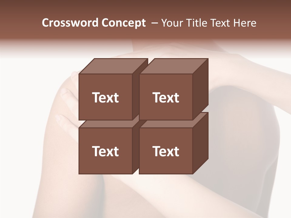 Sports Elbow Body PowerPoint Template