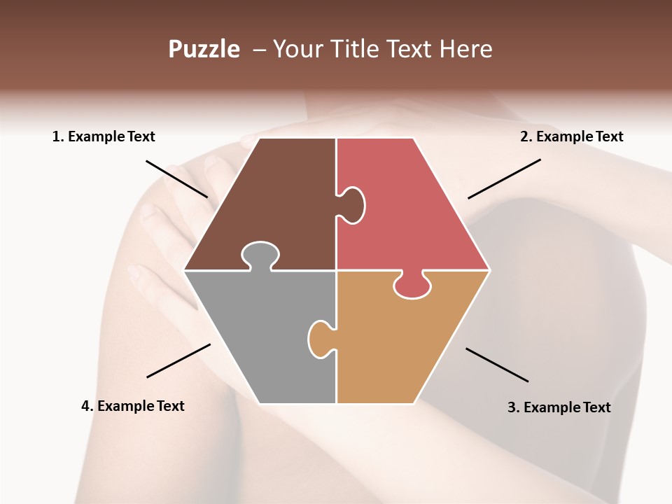 Sports Elbow Body PowerPoint Template