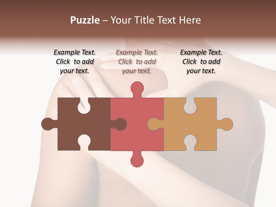 Sports Elbow Body PowerPoint Template