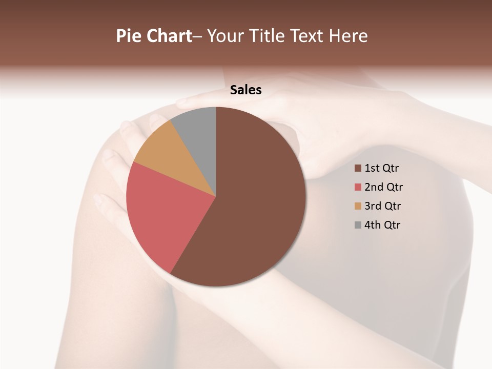 Sports Elbow Body PowerPoint Template