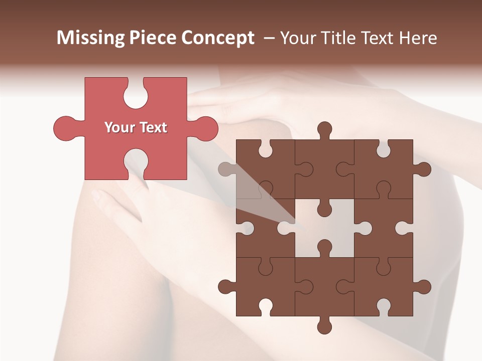 Sports Elbow Body PowerPoint Template