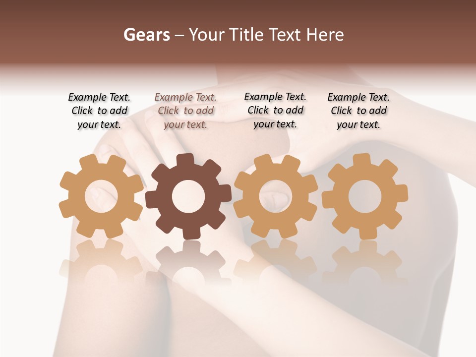 Sports Elbow Body PowerPoint Template