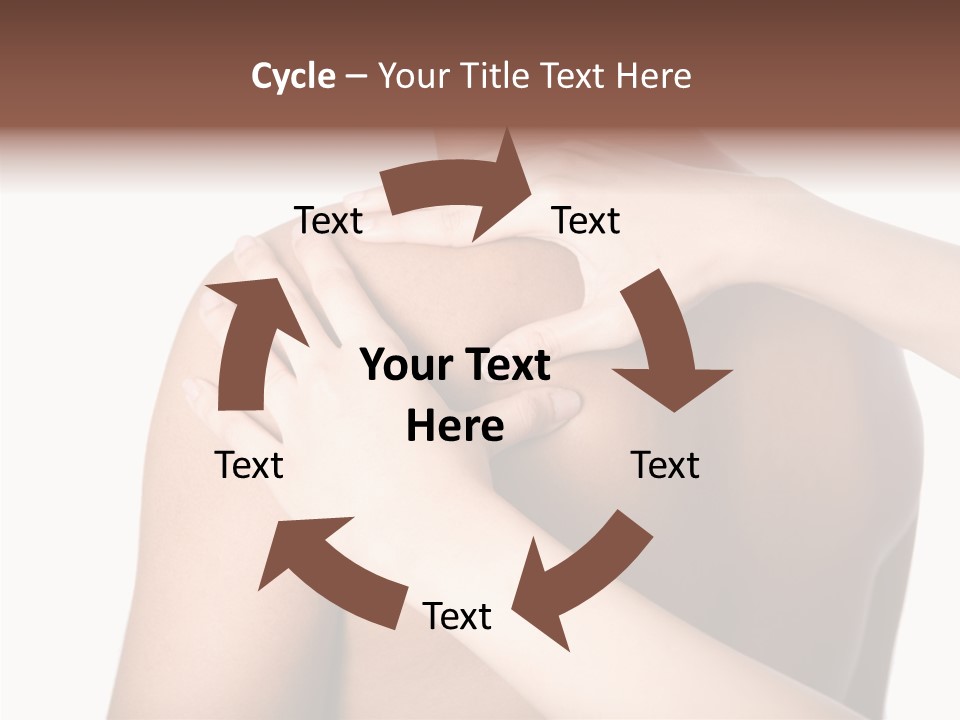 Sports Elbow Body PowerPoint Template