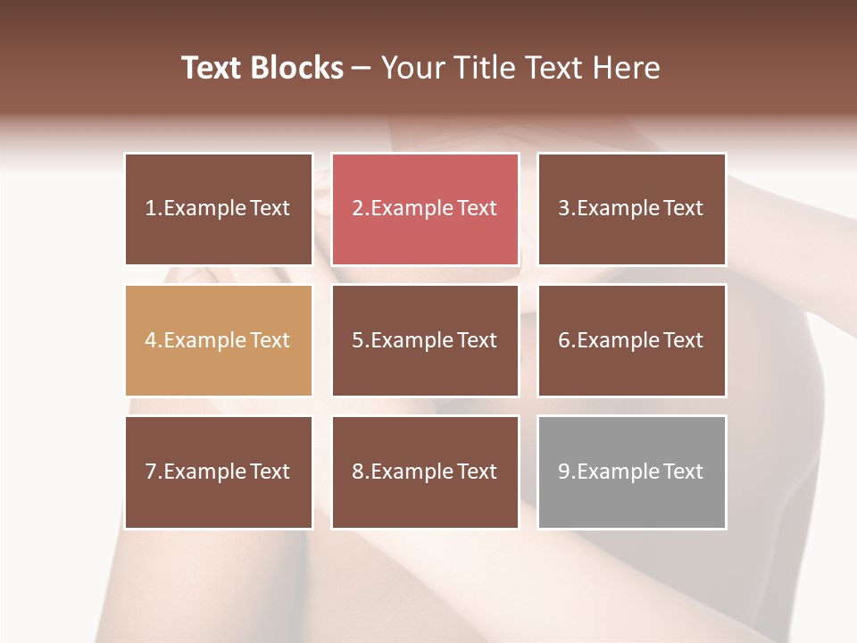 Sports Elbow Body PowerPoint Template