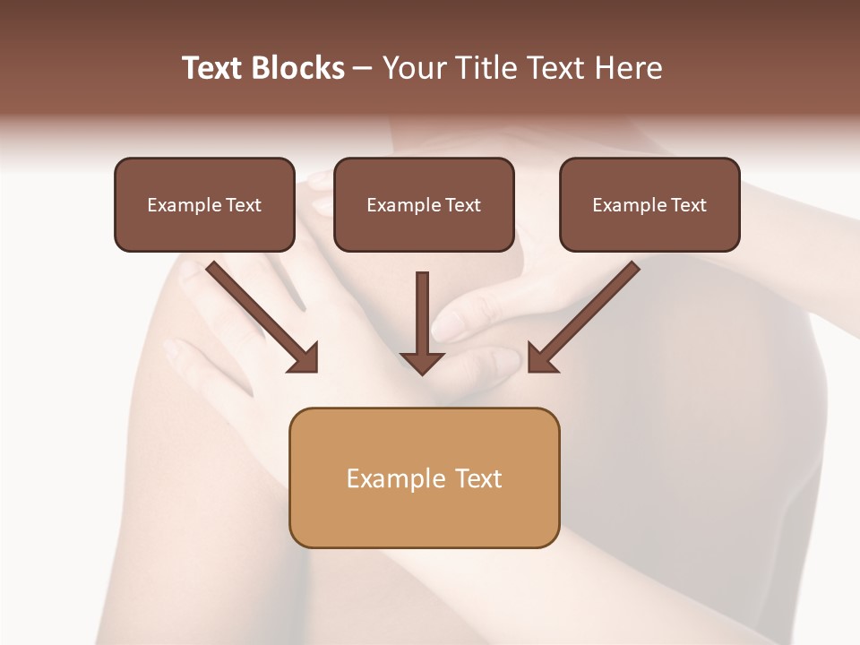 Sports Elbow Body PowerPoint Template