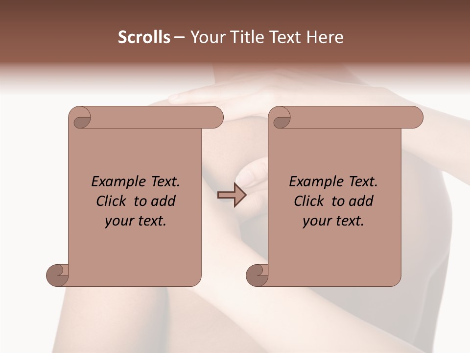 Sports Elbow Body PowerPoint Template