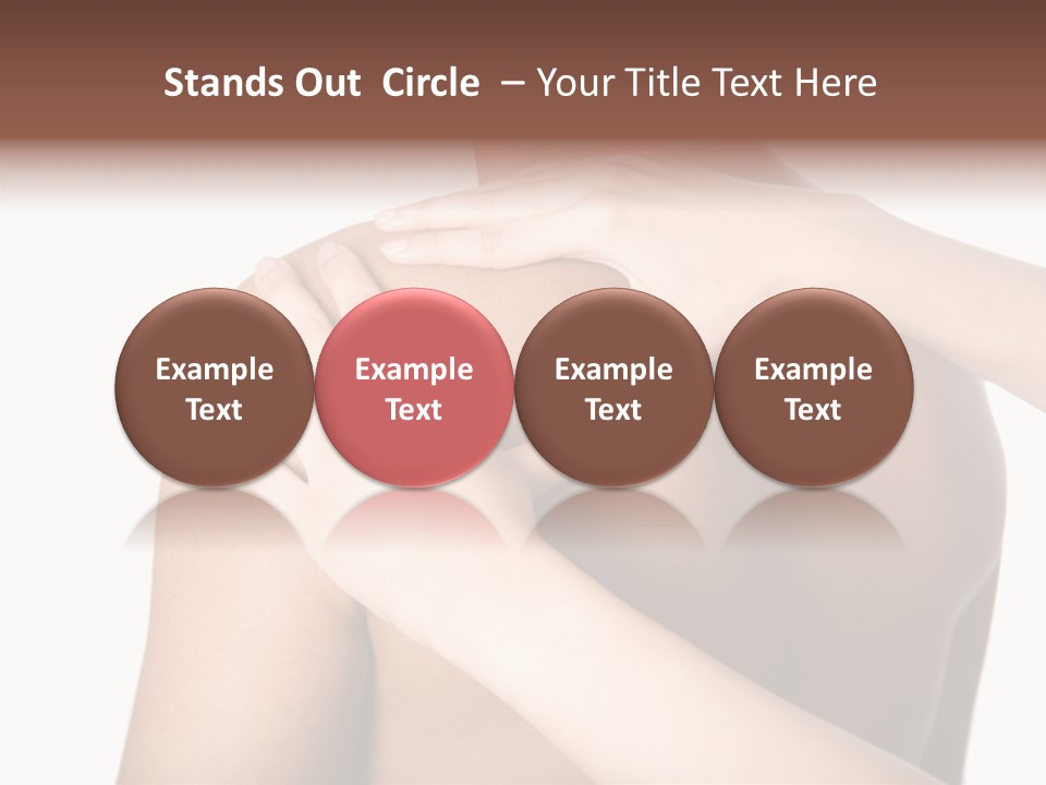 Sports Elbow Body PowerPoint Template