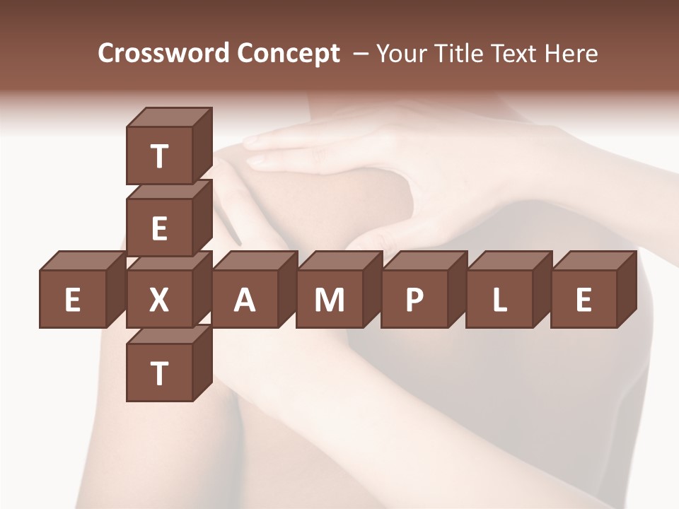 Sports Elbow Body PowerPoint Template