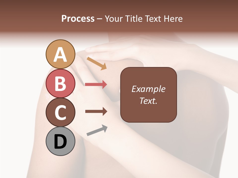 Sports Elbow Body PowerPoint Template