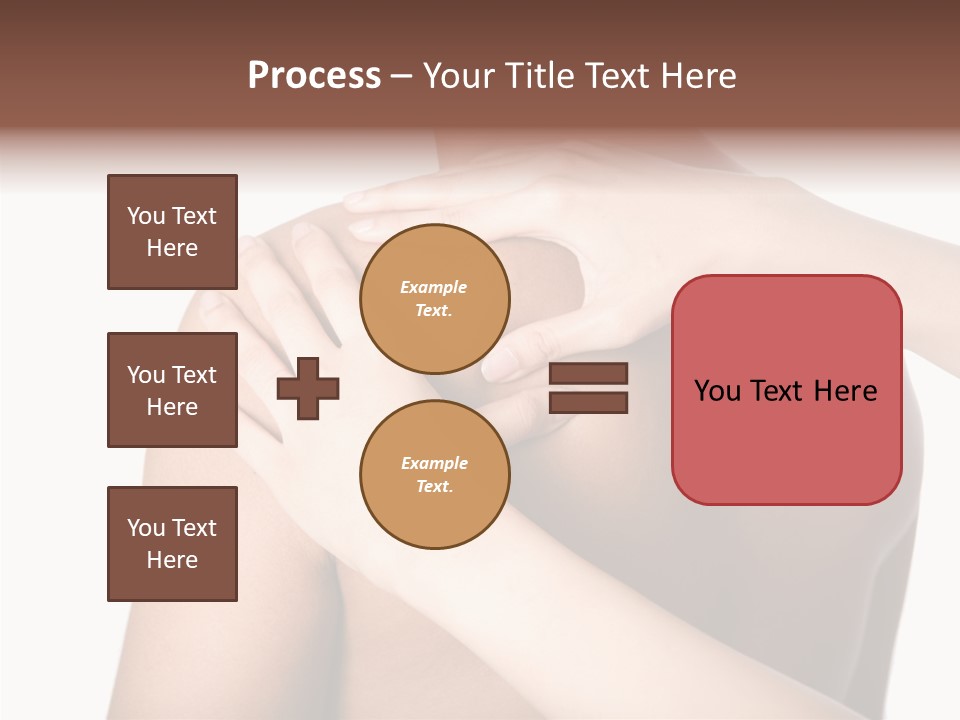 Sports Elbow Body PowerPoint Template