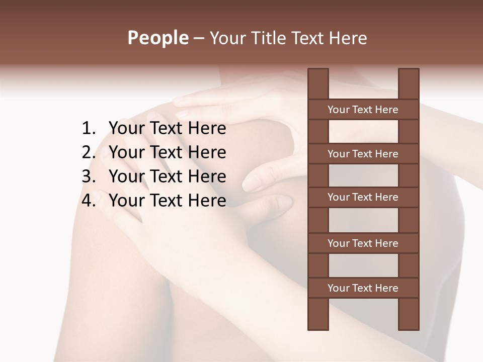 Sports Elbow Body PowerPoint Template