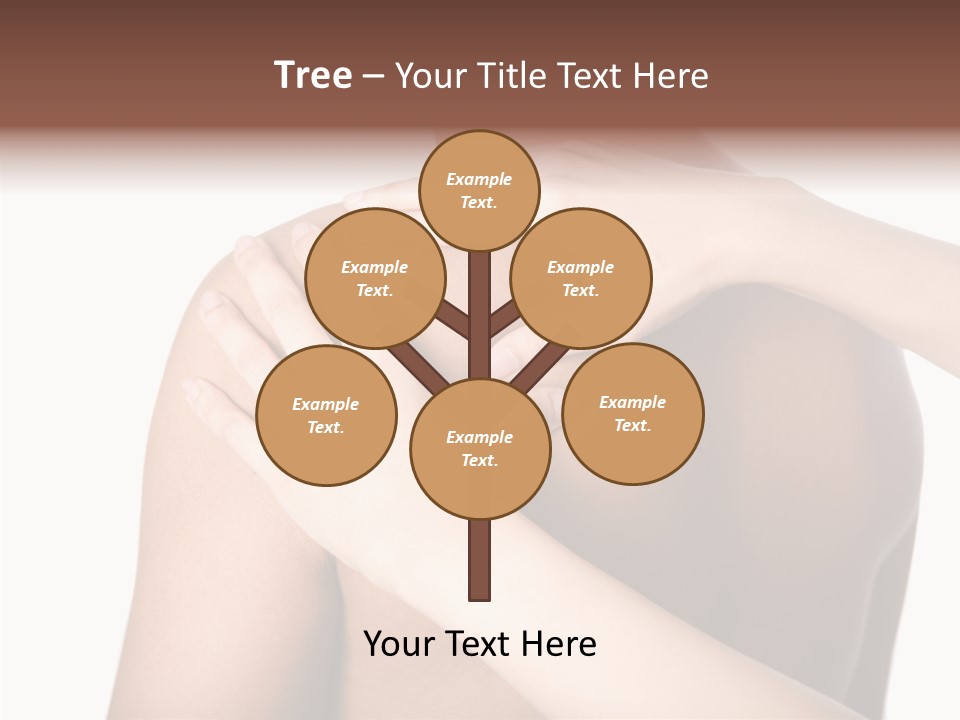 Sports Elbow Body PowerPoint Template