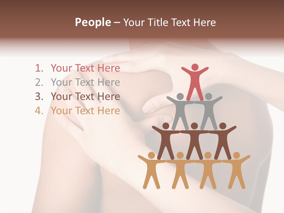 Sports Elbow Body PowerPoint Template