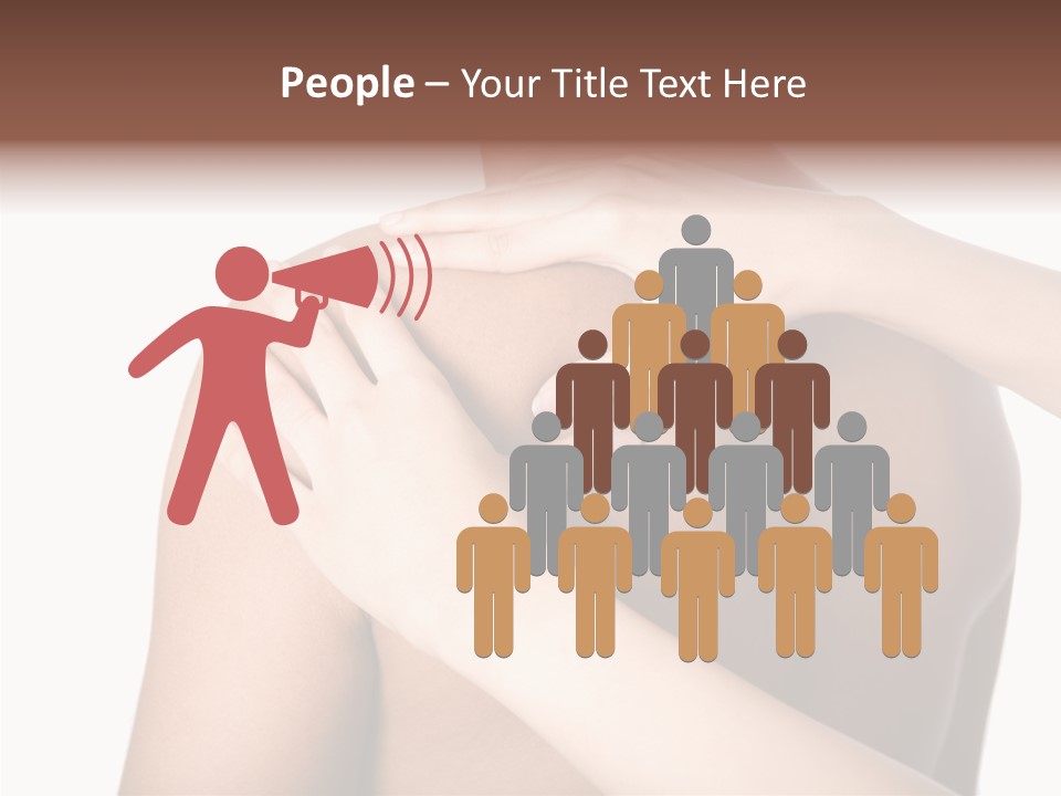 Sports Elbow Body PowerPoint Template