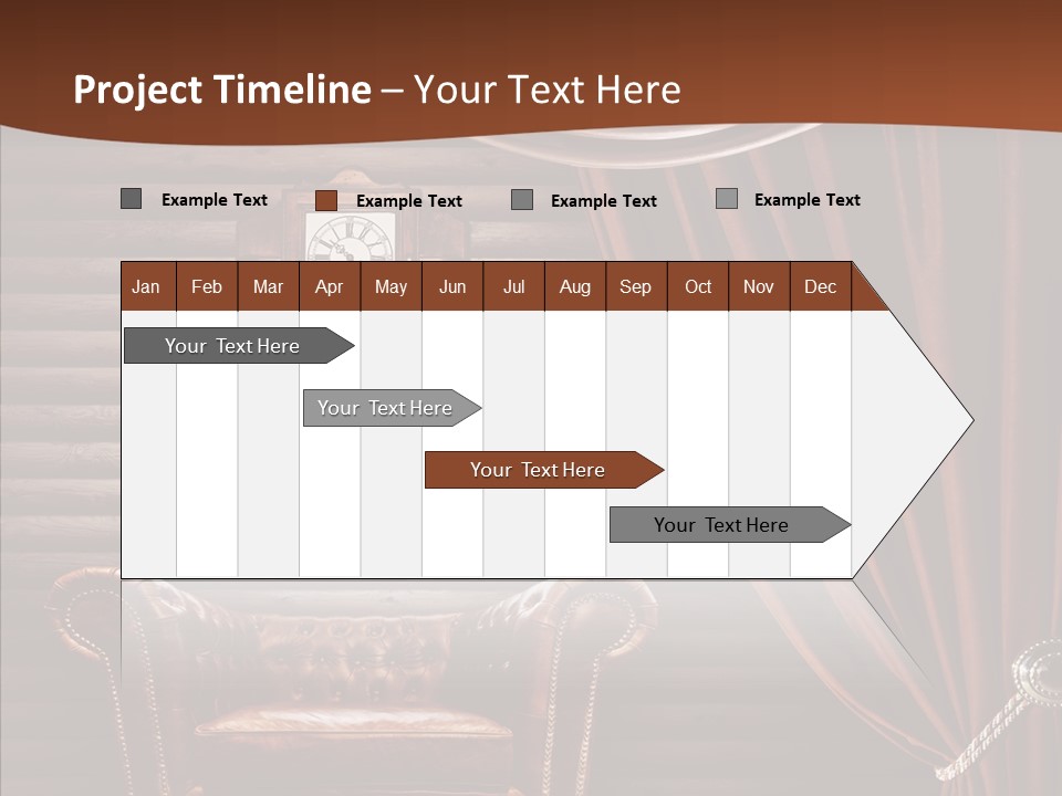 Furniture Chalet Elegance PowerPoint Template