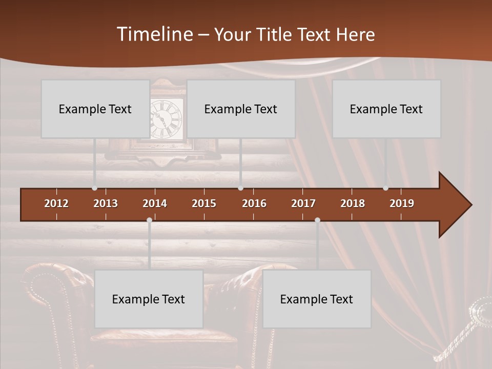Furniture Chalet Elegance PowerPoint Template