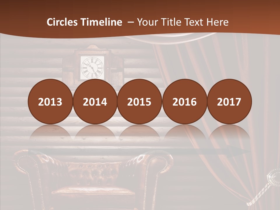 Furniture Chalet Elegance PowerPoint Template