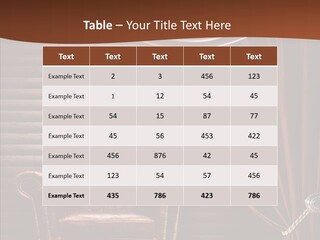 Furniture Chalet Elegance PowerPoint Template