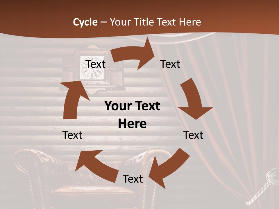 Furniture Chalet Elegance PowerPoint Template
