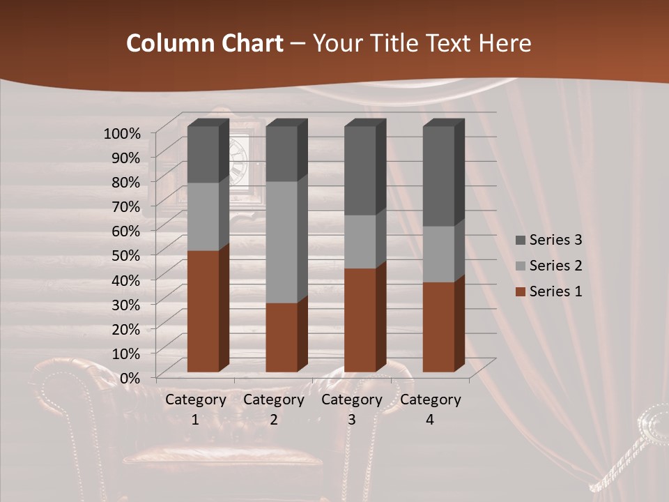 Furniture Chalet Elegance PowerPoint Template