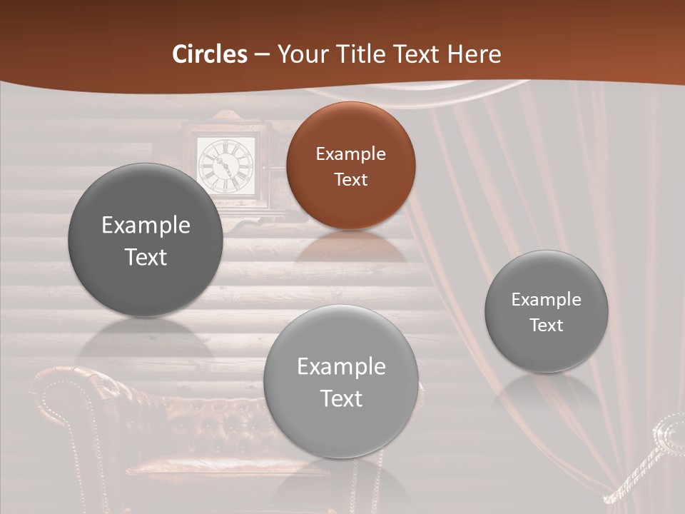 Furniture Chalet Elegance PowerPoint Template