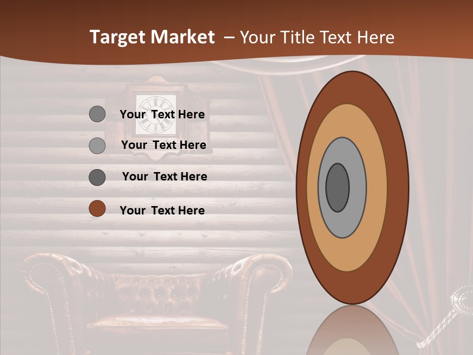 Furniture Chalet Elegance PowerPoint Template