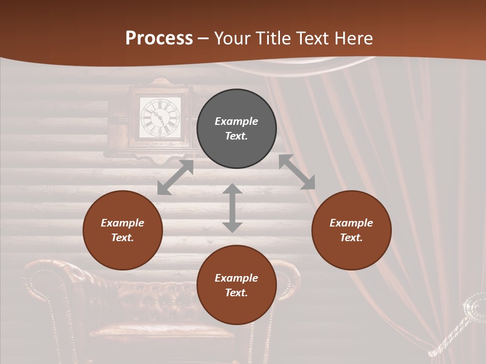 Furniture Chalet Elegance PowerPoint Template