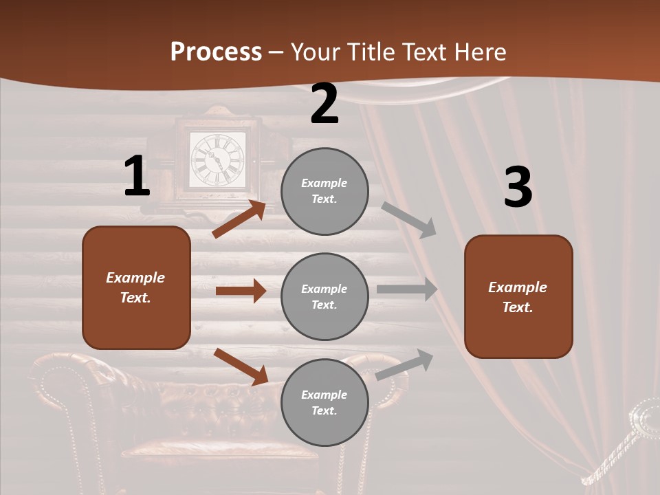 Furniture Chalet Elegance PowerPoint Template