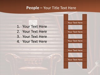 Furniture Chalet Elegance PowerPoint Template