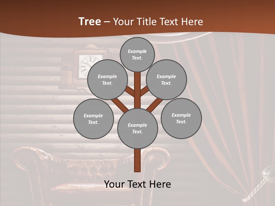 Furniture Chalet Elegance PowerPoint Template