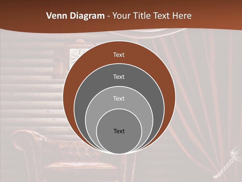 Furniture Chalet Elegance PowerPoint Template