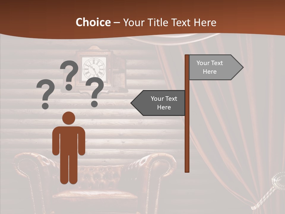 Furniture Chalet Elegance PowerPoint Template