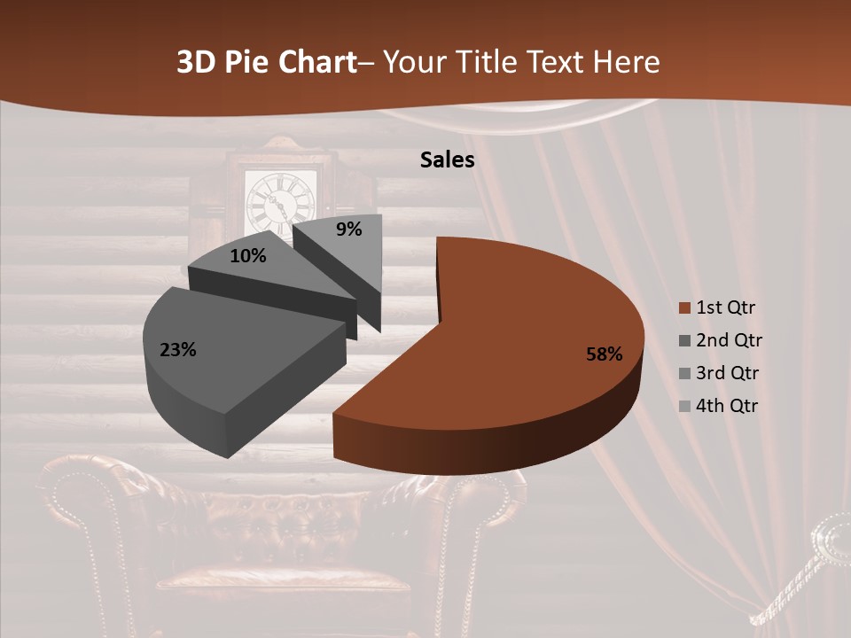 Furniture Chalet Elegance PowerPoint Template