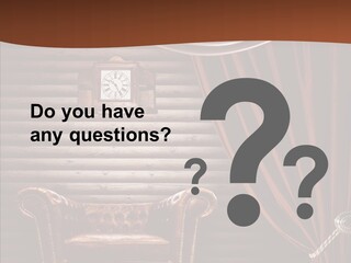 Furniture Chalet Elegance PowerPoint Template