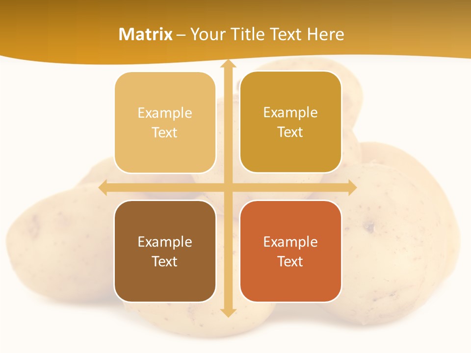 Golden Tuber Agriculture PowerPoint Template