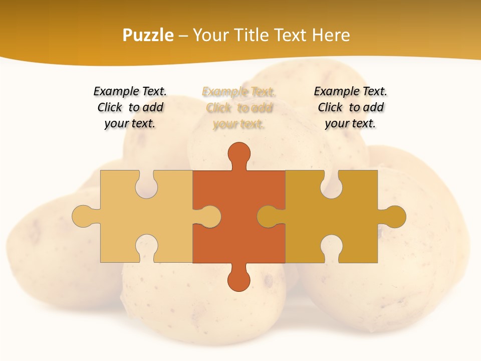 Golden Tuber Agriculture PowerPoint Template